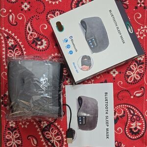 Bluetooth Sleep Mask Over-Ear Headphones - Gray